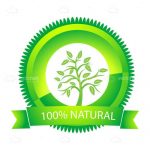 Green 100% Natural Tag